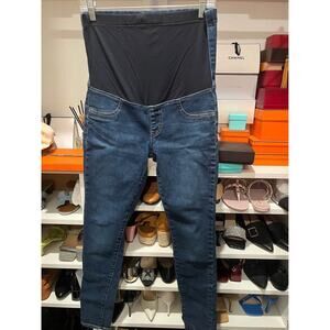 Uniqlo maternity denim legging jean size M